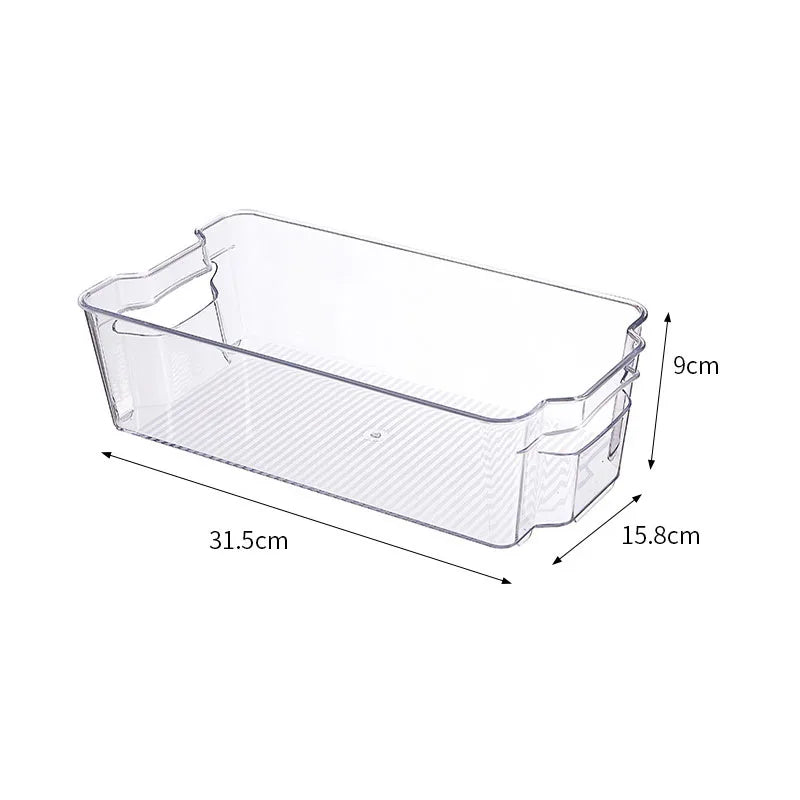 Transparenter Kühlschrank Organizer Box – Gemüse Obst Lagerung Behälter Varianten