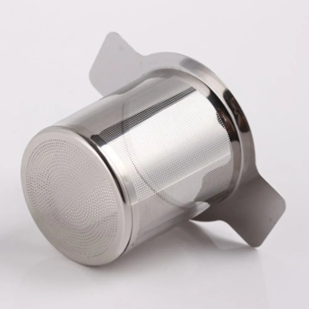 Edelstahl Teefilter Ei mit Löffel für losen Tee Kaffee Kräuter