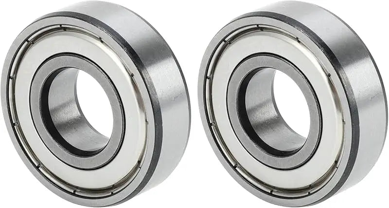 Rillenkugellager 6203ZZ 17 x 40 x 12 mm geschmierte Lager Silber