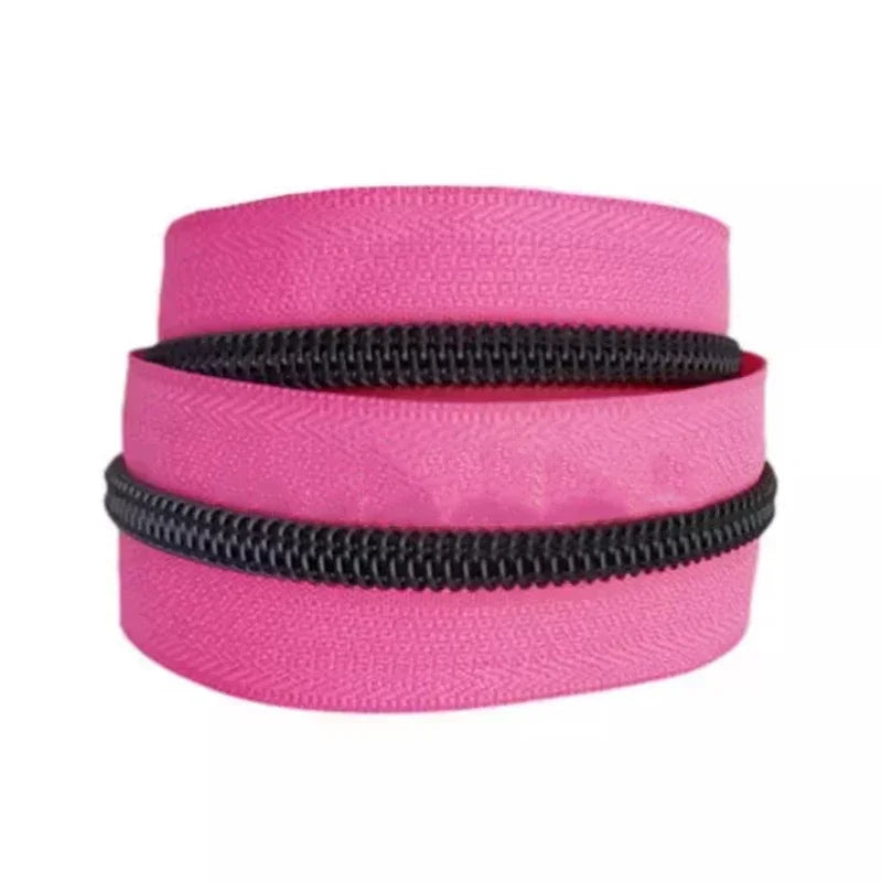 Reißverschluss 5# Nylon Meterware für Kleidung, Taschen - DIY Nähzubehör