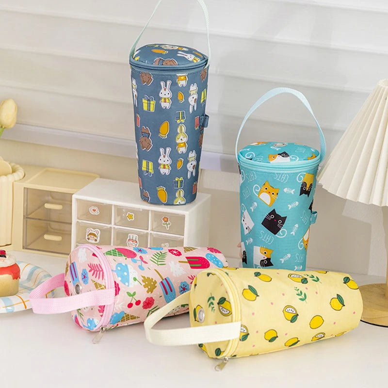 Umweltfreundliche isolierte Tragetasche für Milchtee und Tassen