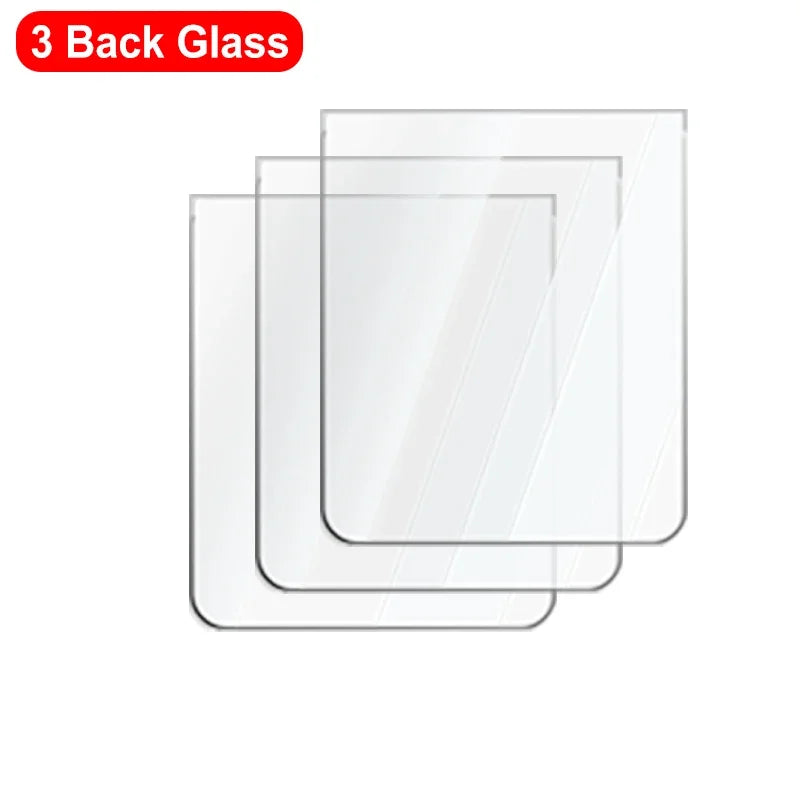 Dünner klarer Front-Displayschutz aus gehärtetem Glas für Galaxy Z Flip 7