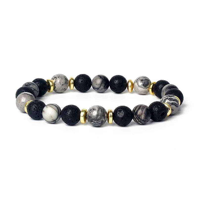 Citrin Aventurin Kristall Armband: Feng Shui Glück & Reichtum für Unisex