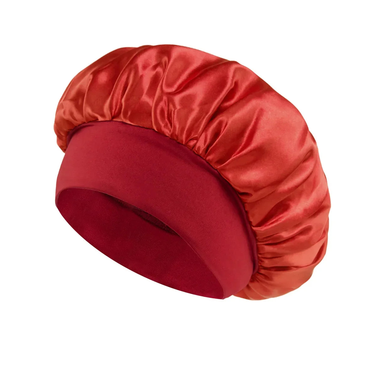 Elegante Satin-Haube für Damen – sanfter Haarsschutz - Komfort allzeit