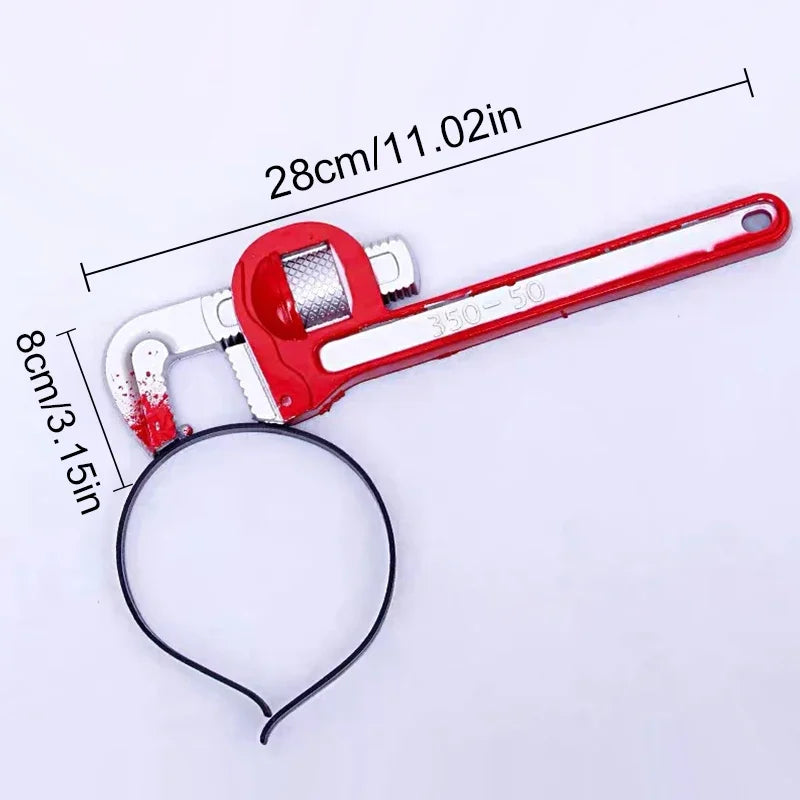 Halloween Party Haarbänder mit Messer, Axt, Hackmesser und Schere