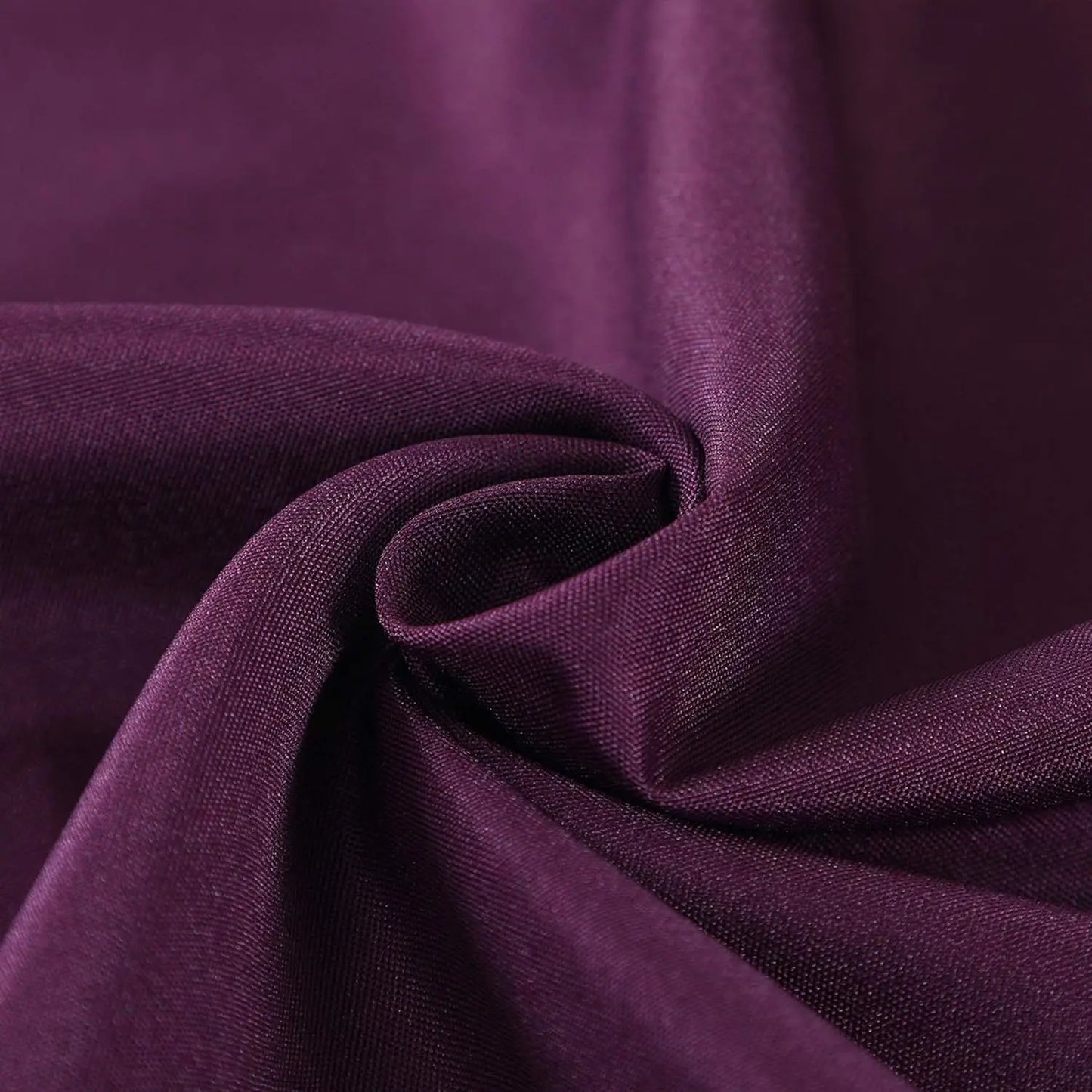 Schmutzabweisende runde Tischdecke aus Polyesterstoff