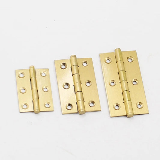 Solide Messing Schrank Scharniere in Gold für Möbel und Küchen 2-3