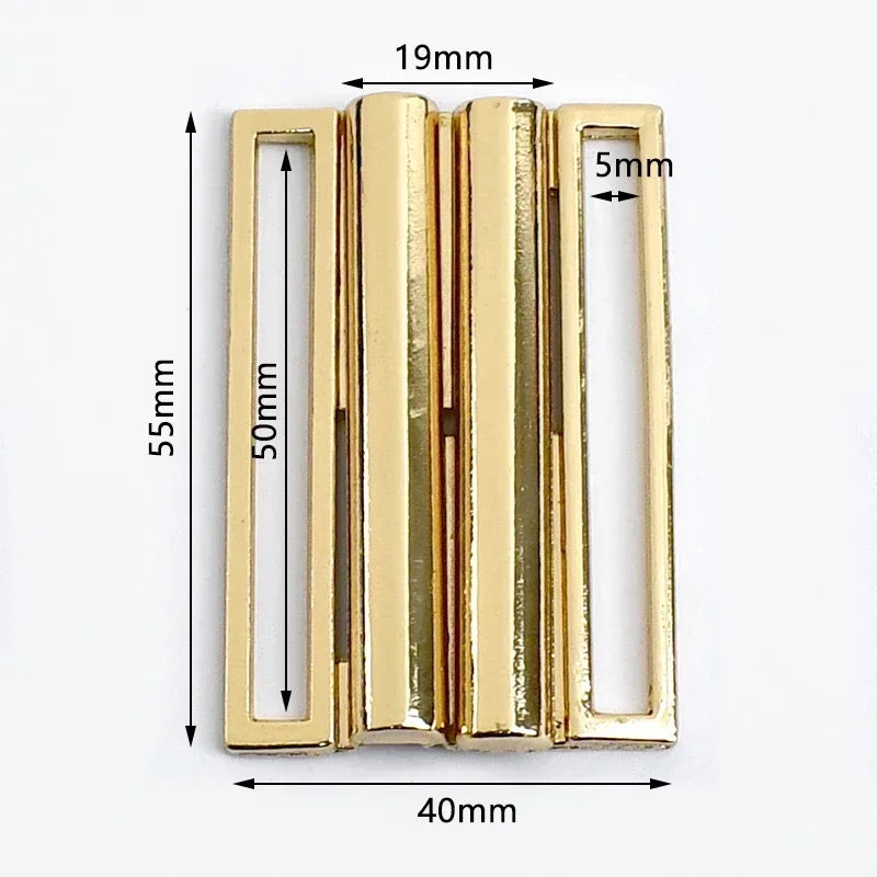 Dekorative Metall Gürtel und Taschen Schnallen für Mode & DIY