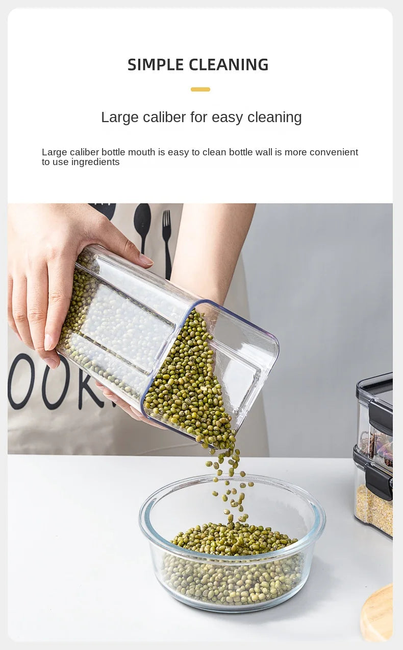 Feuchtigkeitsbeständige Acryl Vorratsgläser Set Küche