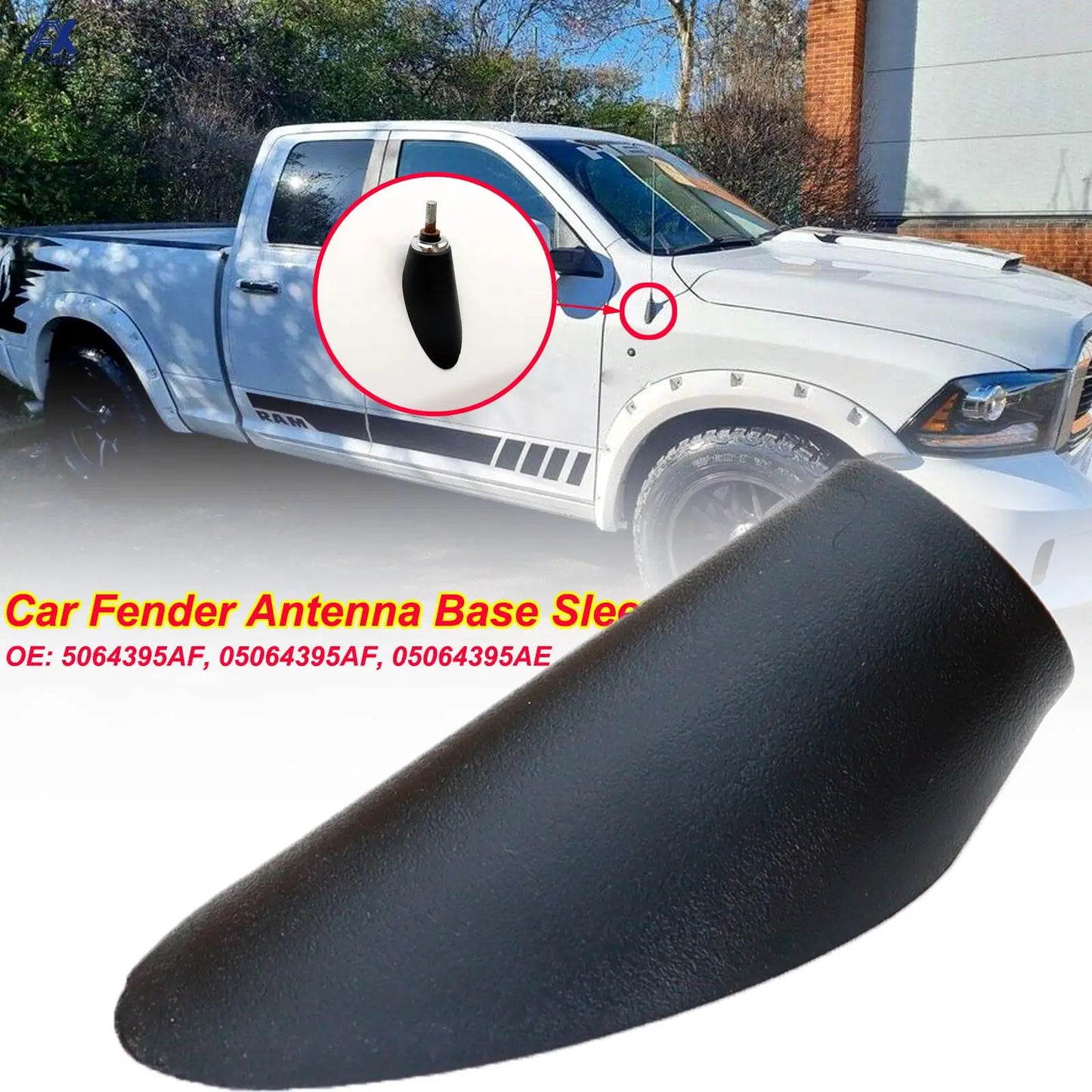 Antenna Base Adapter Cover für Dodge Ram 1500 2500 3500 4500 5500