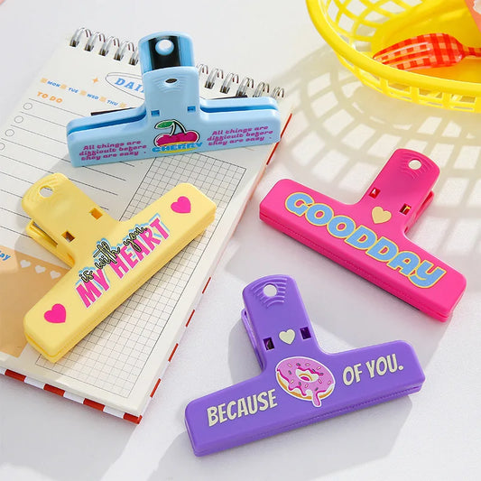 Multifunktionaler Kunststoff Halter Clip für Dokumente Notizen Papier