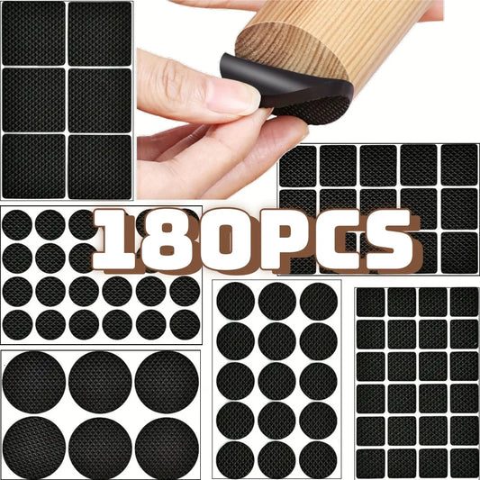 12 bis 180 Stück Möbel Stille Pads Anti-Rutsch Schutz Matten für Boden