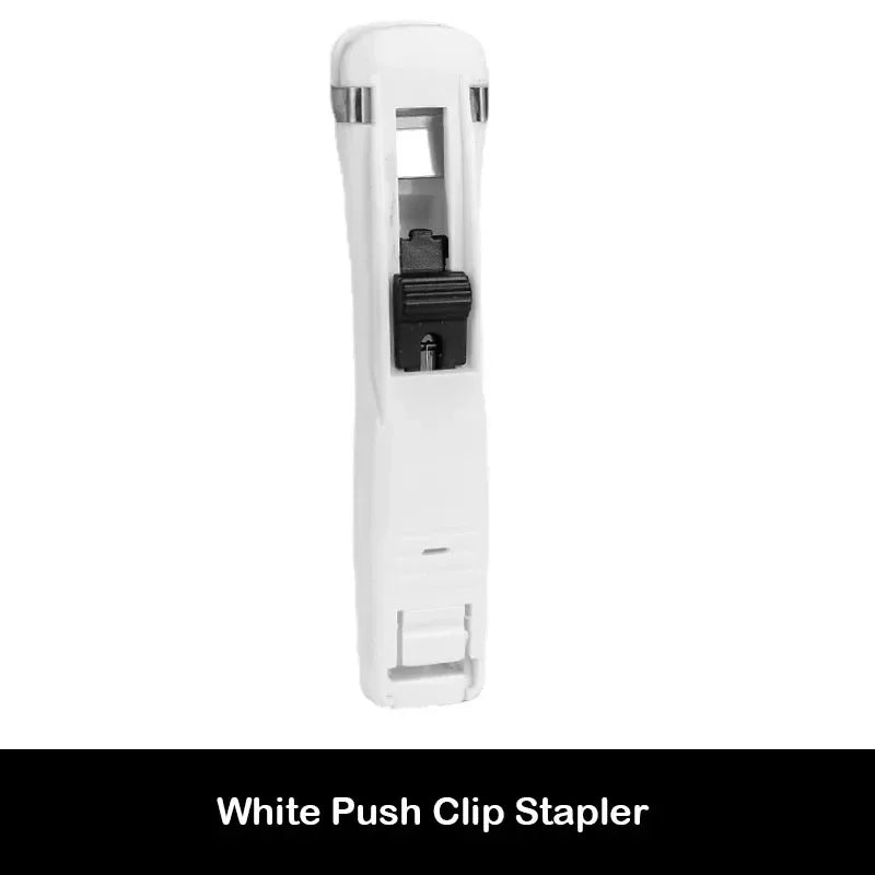 Push-Clip Hefter klammerlos für Dokumente & Notizen - Büro Schule Organizer