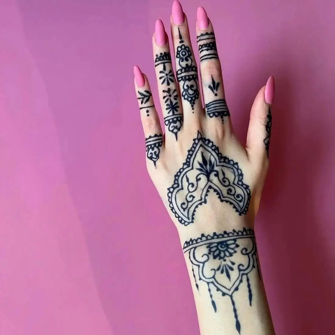 Natürliches blau schwarzes temporäres Jagua Tattoo Gel