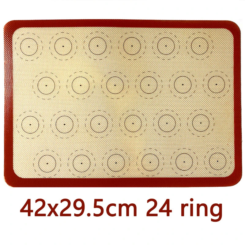 Silikon Macaron Backmatte Antihaft Backform für Kekse Gebäck 1 Stück