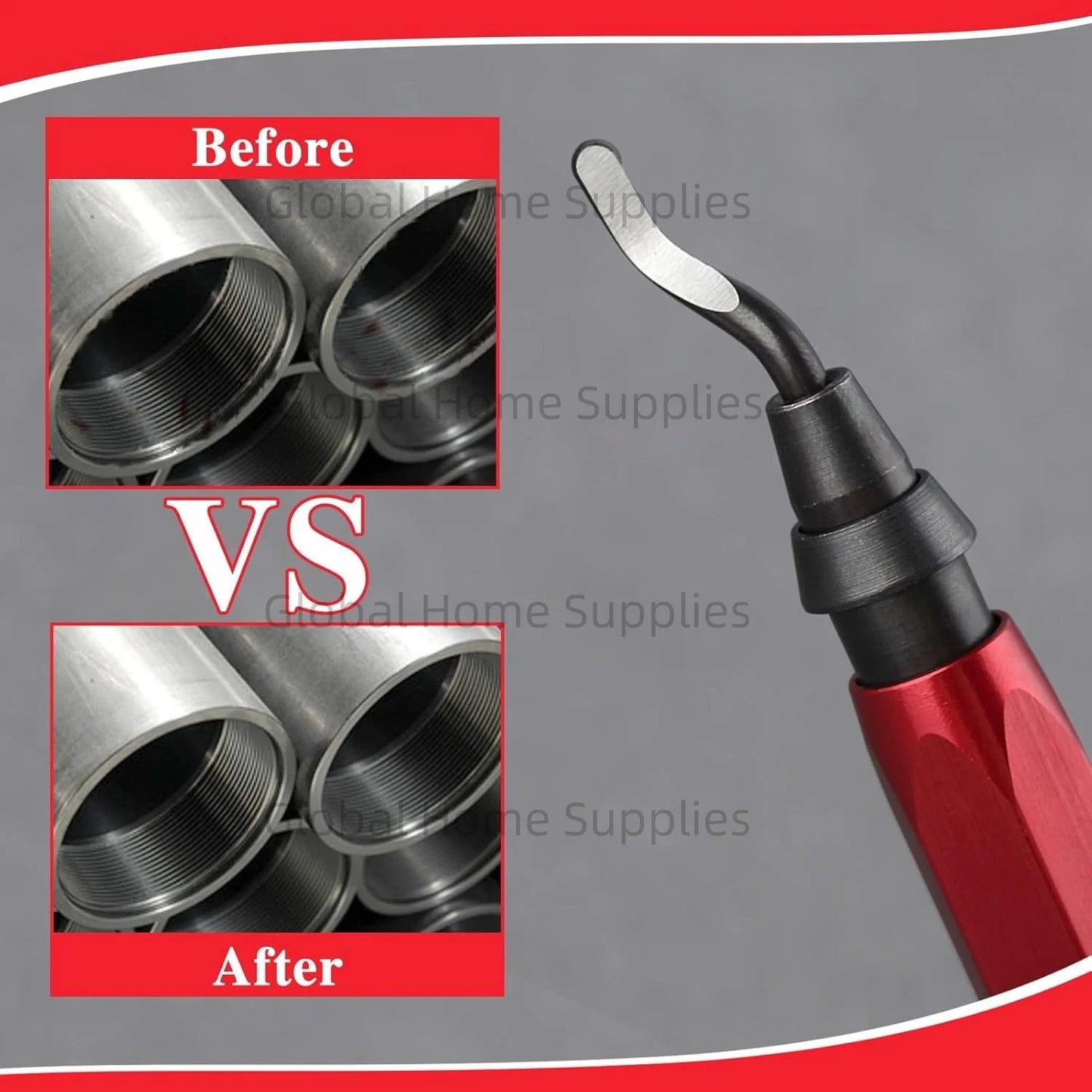 Entgratungswerkzeug RB1000 mit 10 BS1010 HSS-Klingen für vielseitiges Entgraten