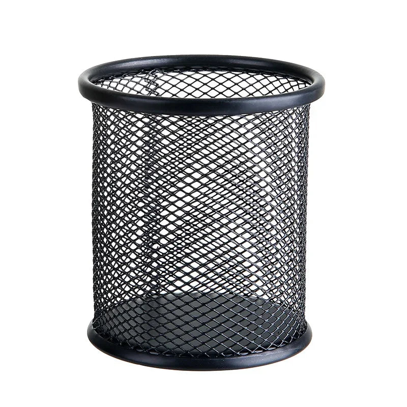 Quadratischer Metall Stifthalter für ordentlichen Schreibtisch Organizer
