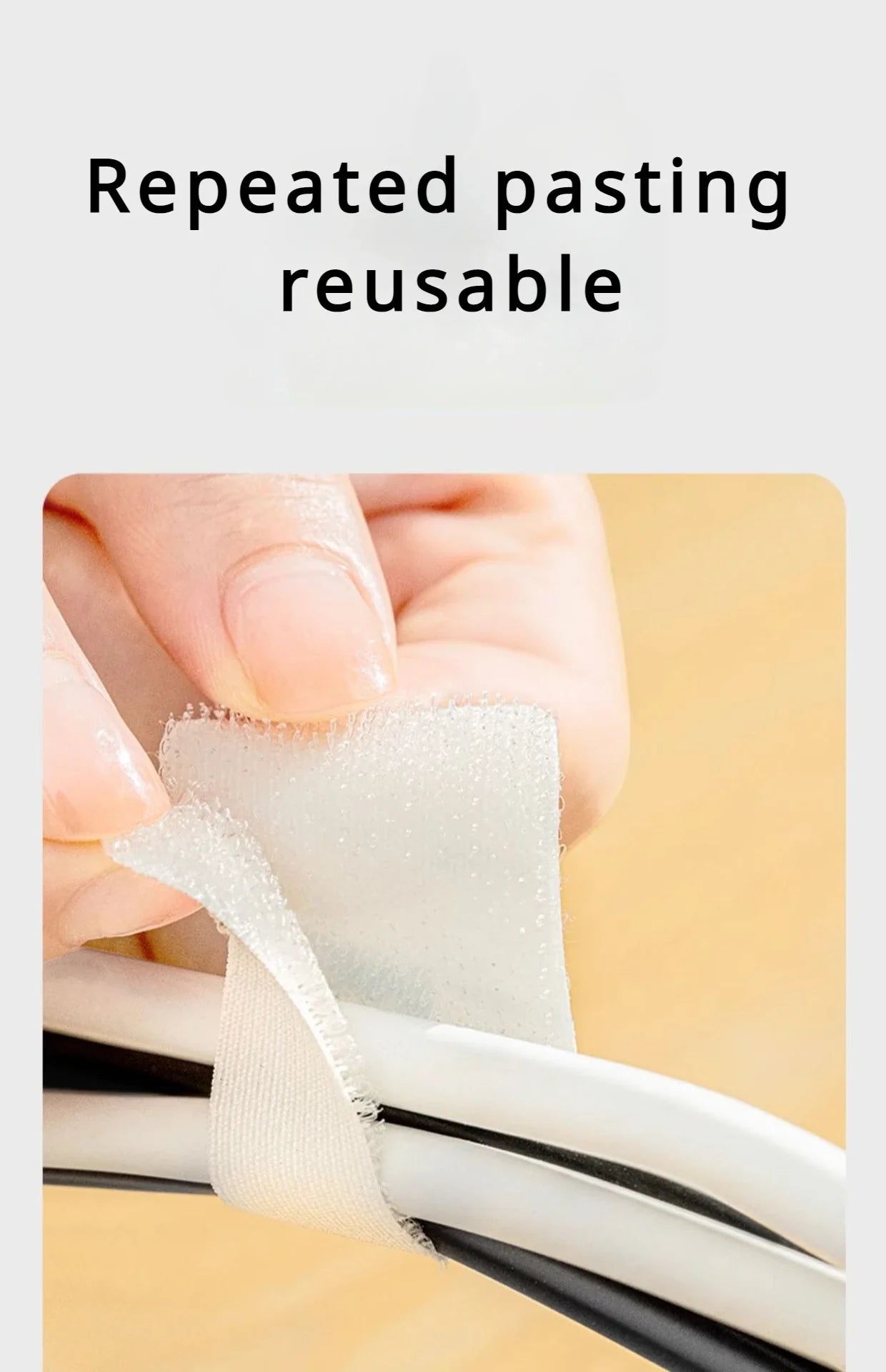 Wiederverwendbare Kabelbinder aus Nylon zur Kabelorganisation