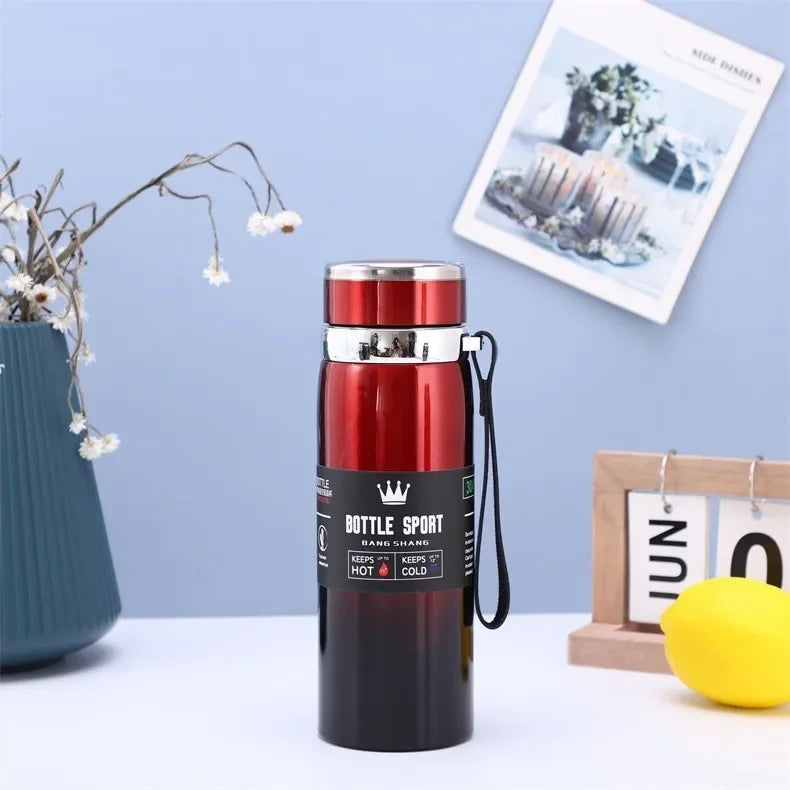 Isolierte Edelstahl Thermosflasche 1000ml für Büro und Outdoor