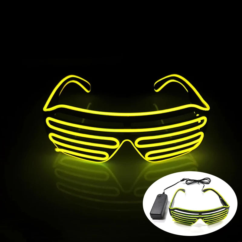 Leuchtende LED Partybrille für unvergessliche Anlässe