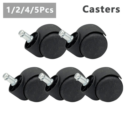 Robuste Möbel-Fußrolle aus Nylon mit 11 mm Schraube – Lenkrolle für Stühle