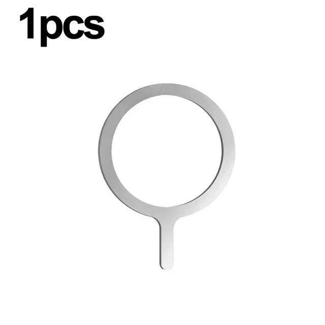 Universal Edelstahl Magnetplatte für kabelloses Laden Handyhalter KFZ