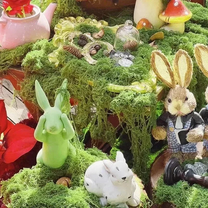 Künstliche Pflanzen für kreative Raumdekoration – Ewiges Leben Moos