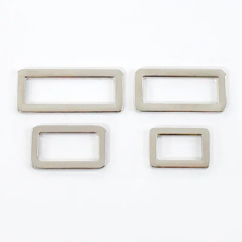 Metallschnallen 20-50 mm Set 5 oder 10 Stück Tri Glide Ring Gurtband Verschluss