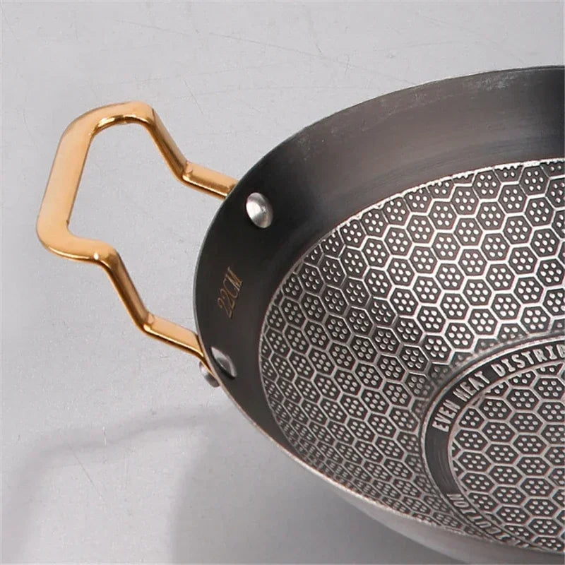 Antihaftbeschichteter Edelstahl Eintopf mit alkoholfähigem Boden