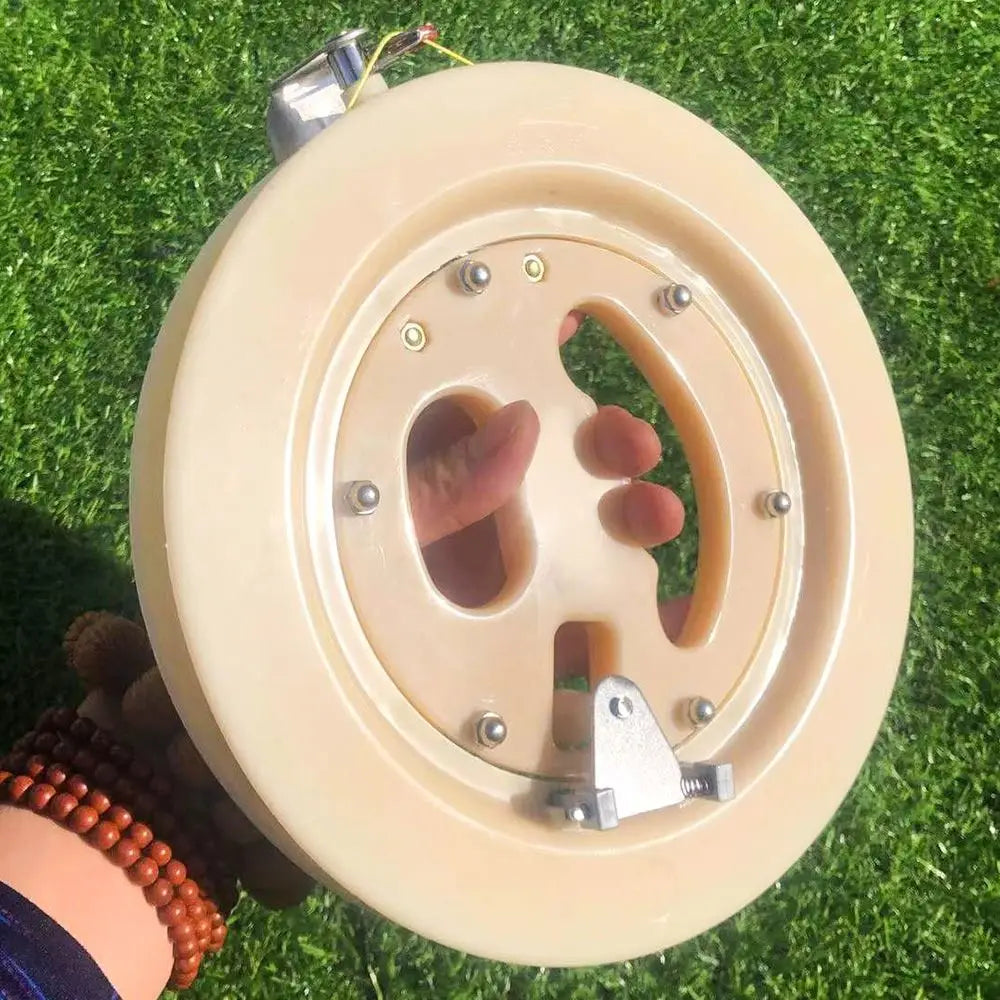 Runder Drachenwickler Blau mit Schnur 150-500m für Outdoor Flugspaß