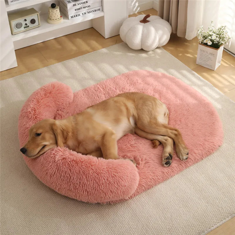 Orthopädische wasserdichte Hundecouch mit Eierschaumkern, waschbar & rutschfest