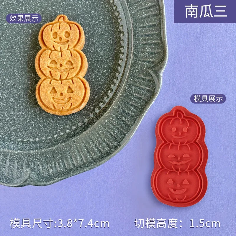 Kürbis Halloween Keks Ausstecher Set für Thema Party Backdeko Formen