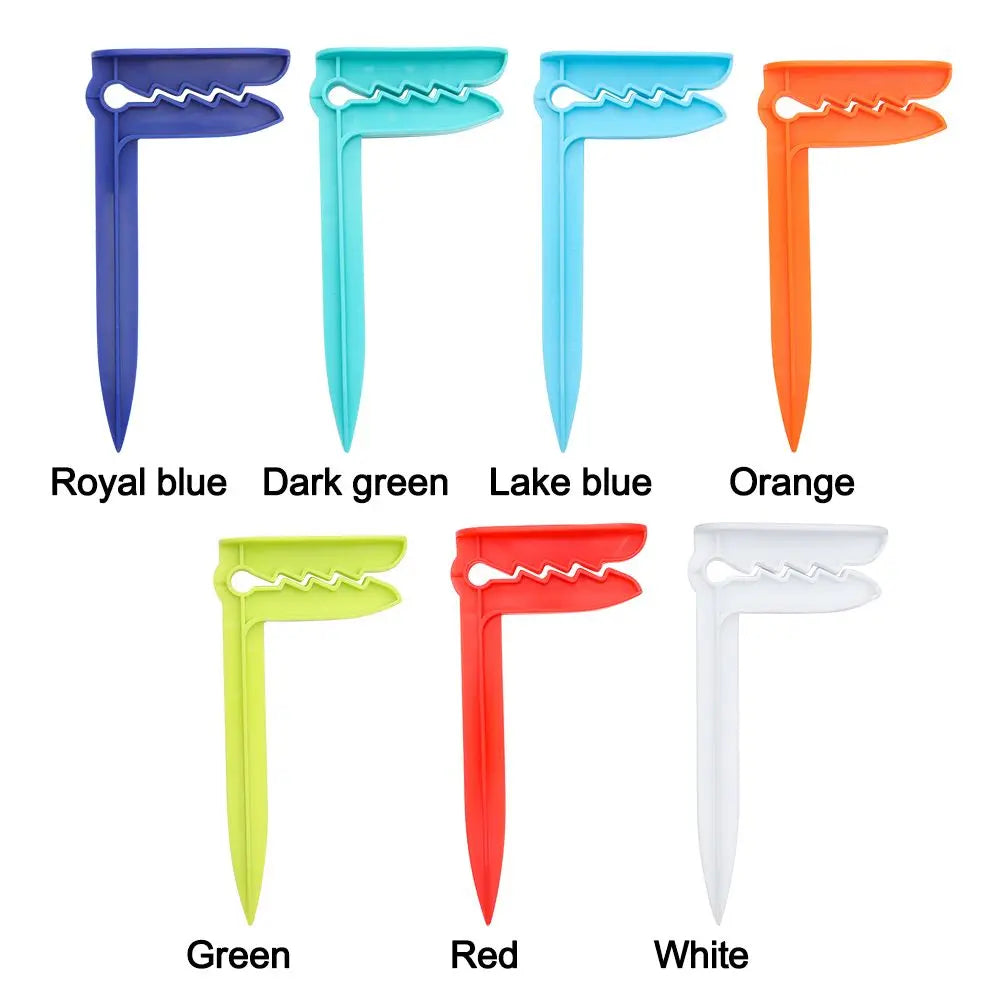4 Stück Strand Handtuch Clips Camping Matte Clips Outdoor Wäscheklammern-Yabubest - Home & More