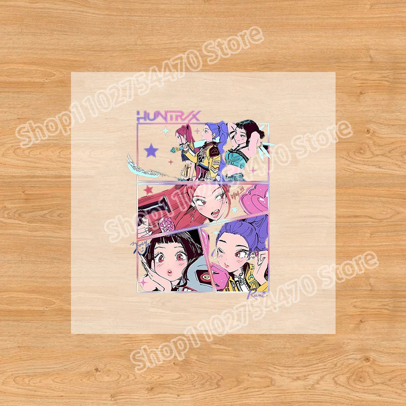 Vielseitige Wärmeübertragung Sticker für Kleidung und Rucksäcke