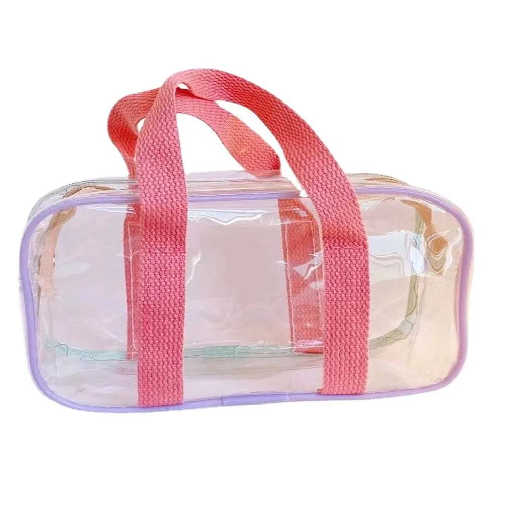 Transparente PVC Gelee-Tasche groß wasserfest für Strand - Outdoor