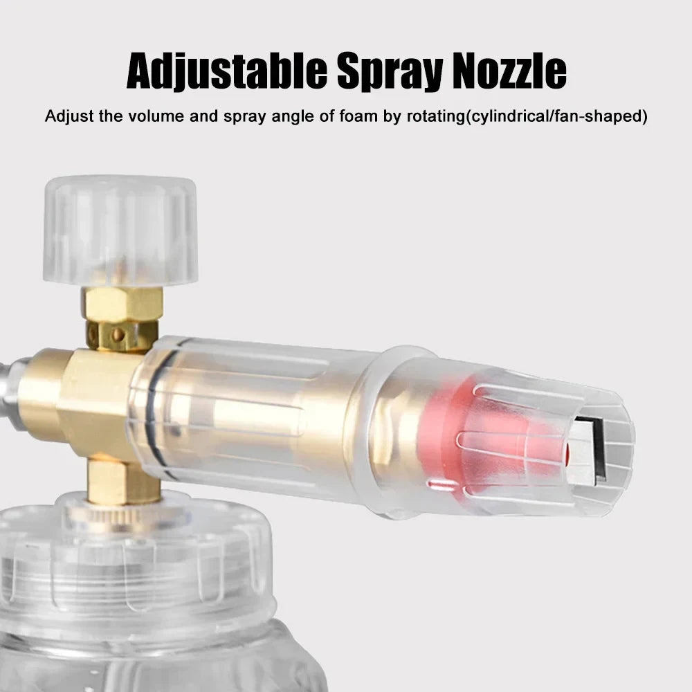 Hochdruckreiniger Schlauch mit Schnellanschluss und 5-Farben-Düse M22