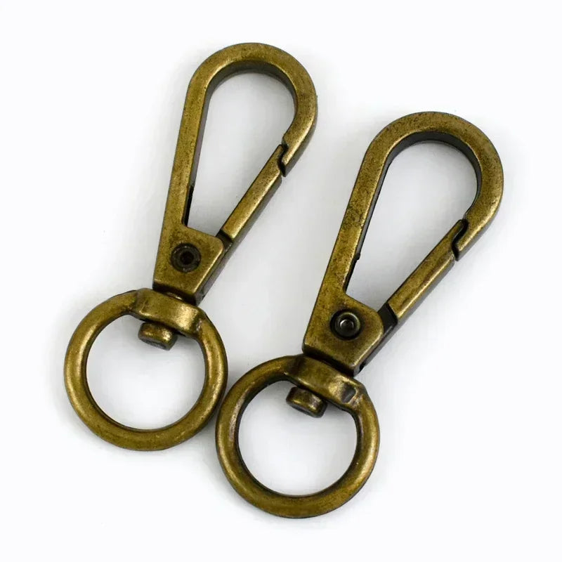 13x50mm Metall Karabiner Clips Schnallen Schlüsselringe 5 10 20 Stück