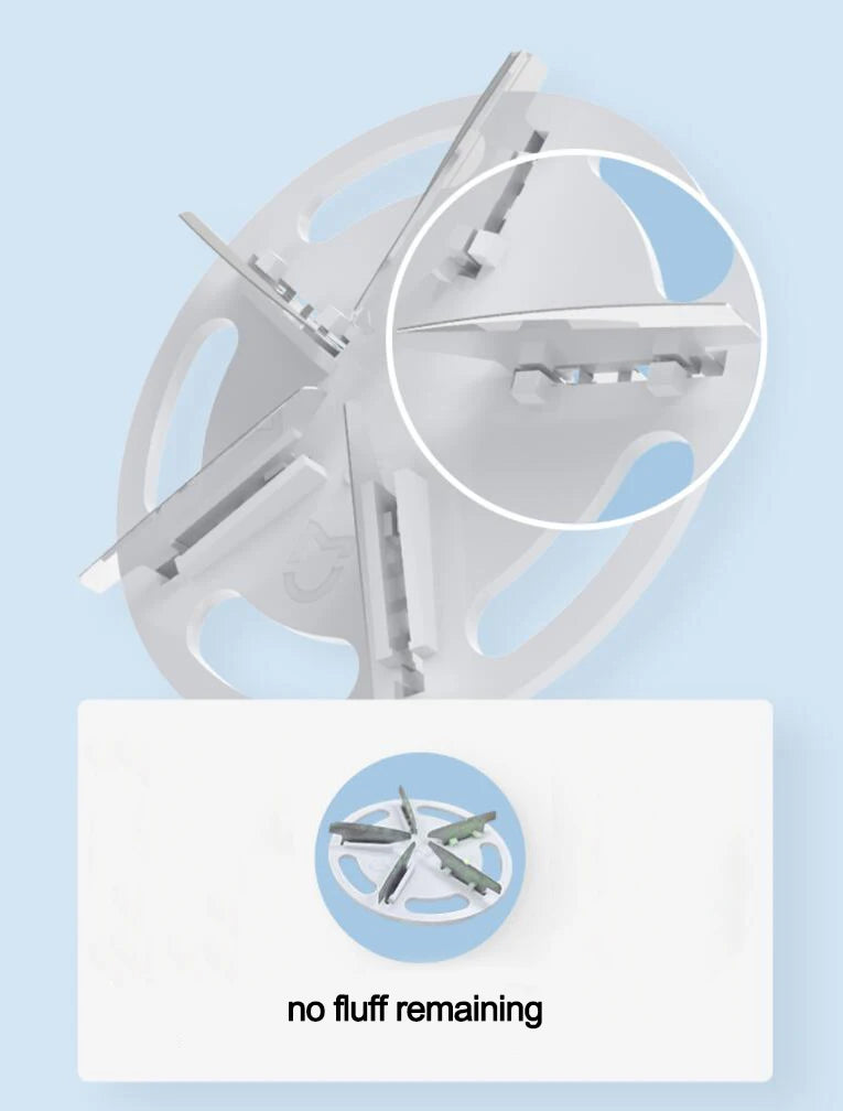 Tragbarer Flusenentferner mit Akku für saubere Kleidung