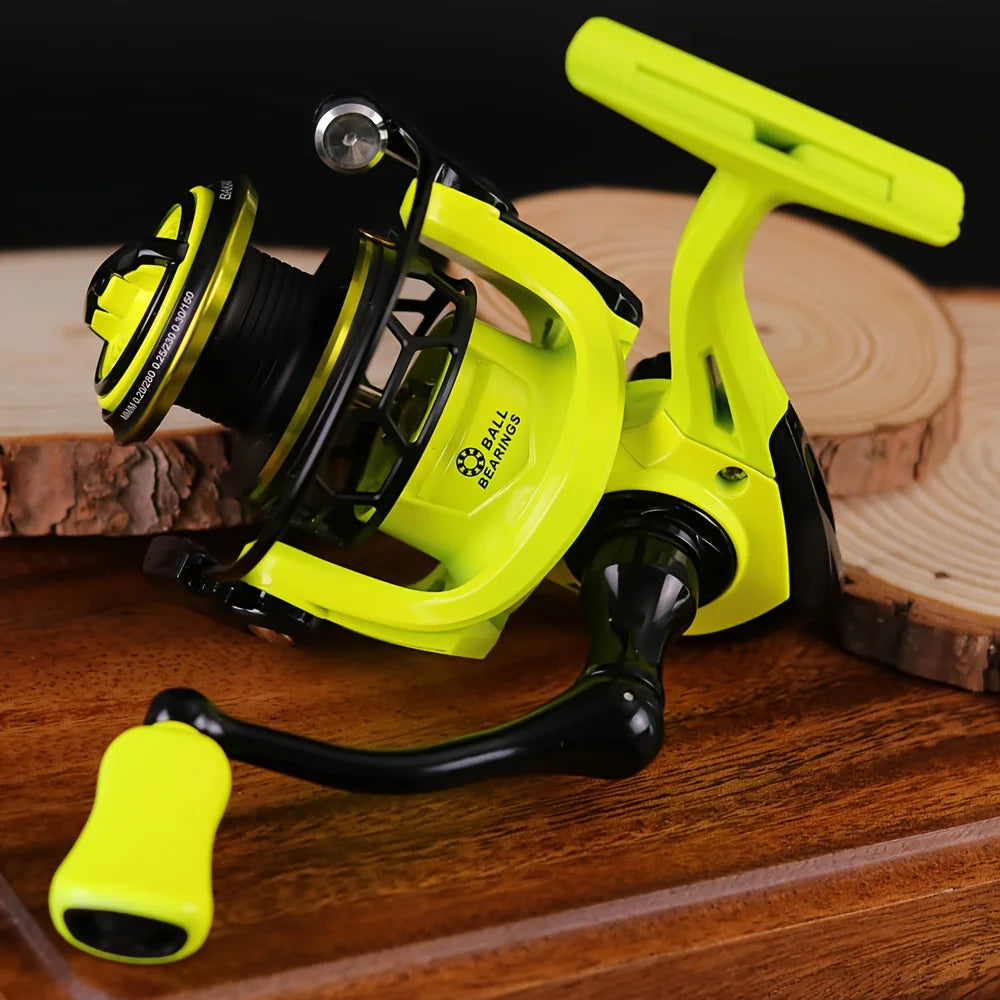 Spinnrolle Angelrolle 1000 2000 3000 Serie 5,2:1 Metall Karpfenangeln