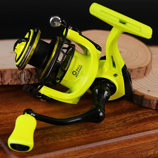 Spinnrolle Angelrolle 1000 2000 3000 Serie 5,2:1 Metall Karpfenangeln