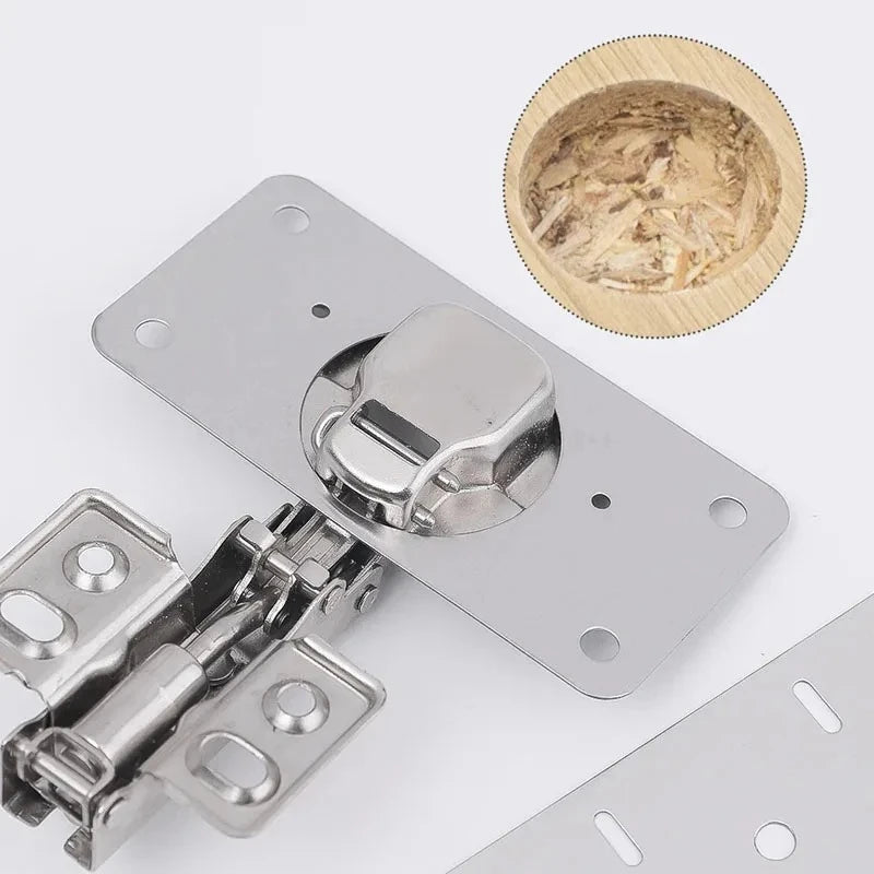 Metall Reparaturset für Schrankscharniere mit Schrauben – einfache Montage