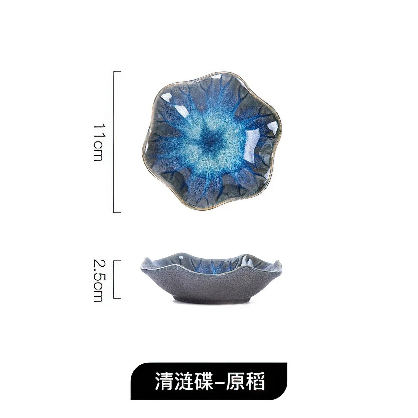 Elegante Blumen Porzellan Saucenschale für stilvolle Tischdekoration