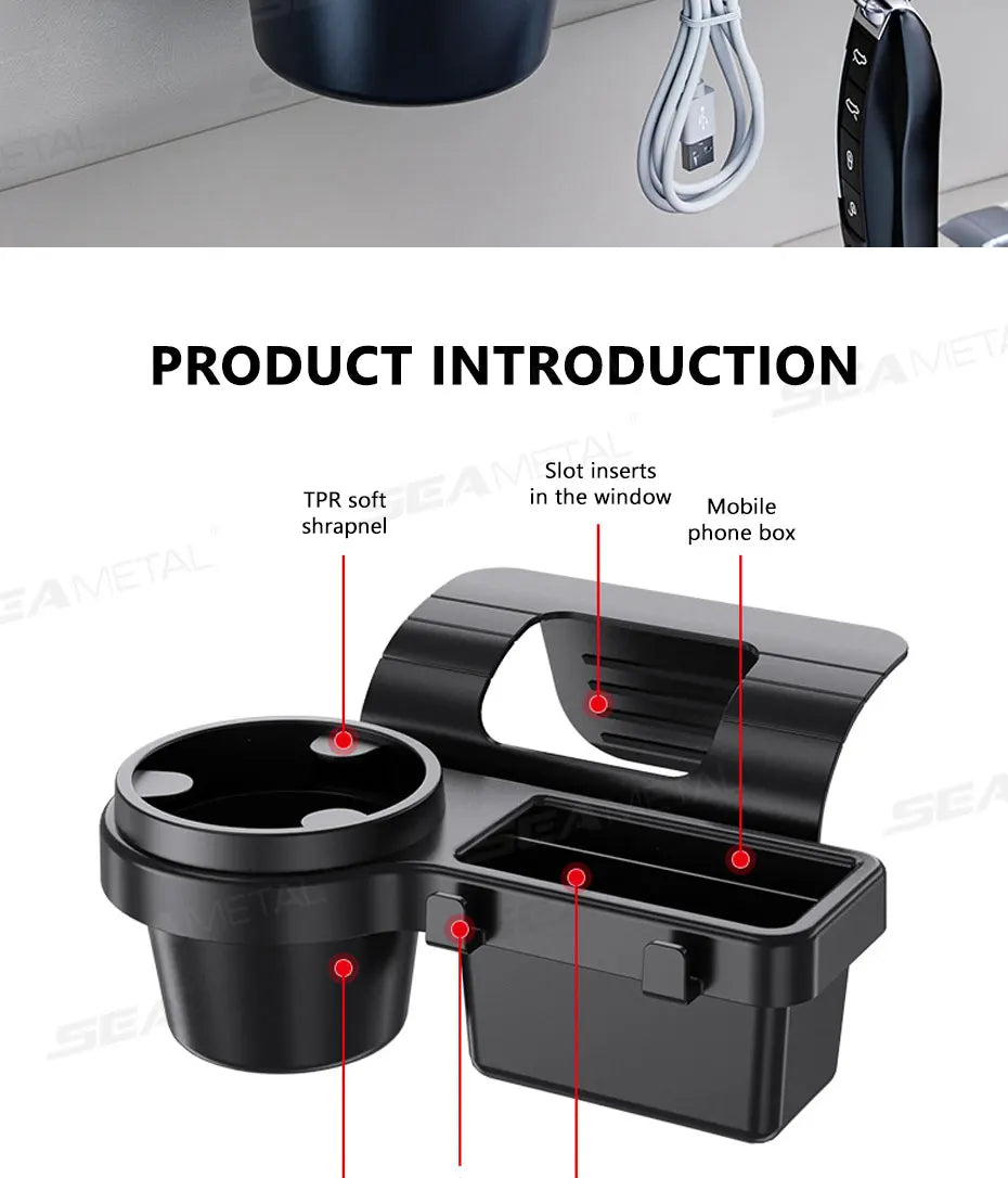 Praktischer Auto Getränke und Telefonhalter für Innenraum-Yabubestshop