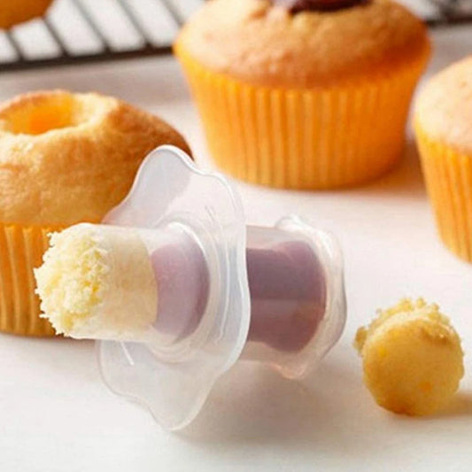 Kunststoff Kuchenkernausstecher und Cupcake-Corer für perfekte Dekoration