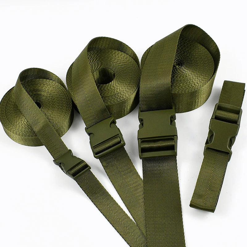 Robuste Kunststoff Schnallen Set für Rucksack, Gurte und DIY Projekte