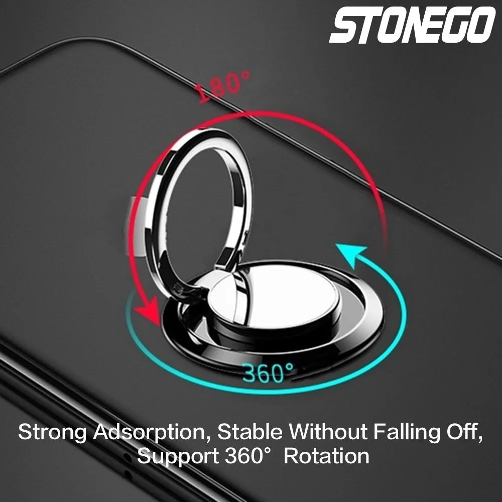 Universal Metall Fingerring Halter mit 360° Rotation für Handy Tablet