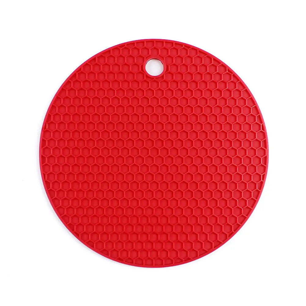Vielseitige Silikon Matte Anti Rutsch Untersetzer für Küche und Tisch