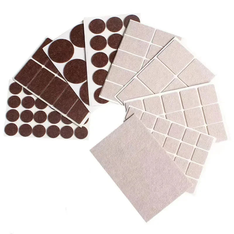 Filzpolster Möbel Schutz Anti-Rutsch Stuhl Tisch Fuß Eckschutz Boden