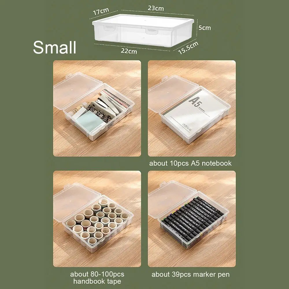 Multifunktionale Kunststoff Aktenbox für Schule & Home Office-Yabubest - Home & More