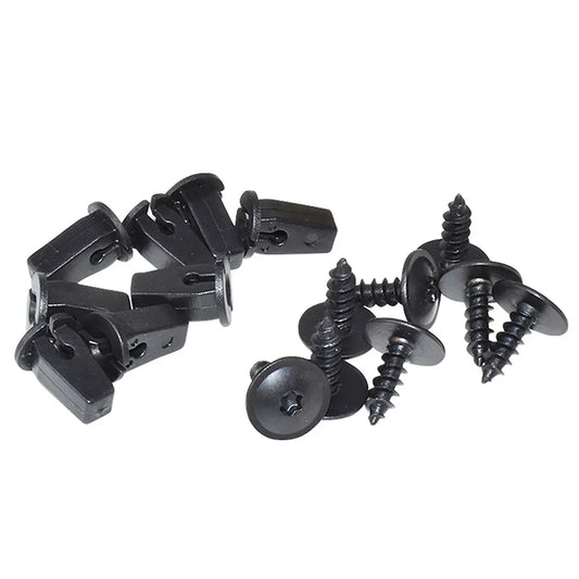 20er Set Torx Schrauben - Clips – Passgenau - Robust für VW, Audi, Seat, Skoda